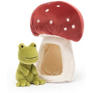 NWT Jellycat Forest Fauna Frog